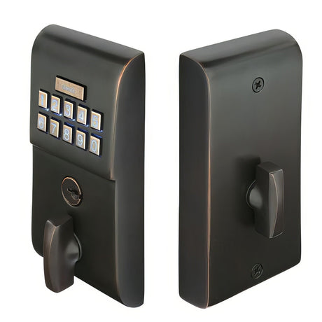 Emtek E1020US10B oil rubbed bronze single cylinder