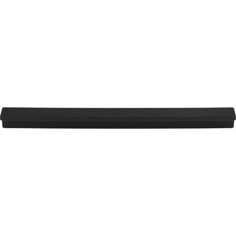 Top Knobs TK1045BLK Minetta 8 13/16" Center to Center Finger Pull Flat Black