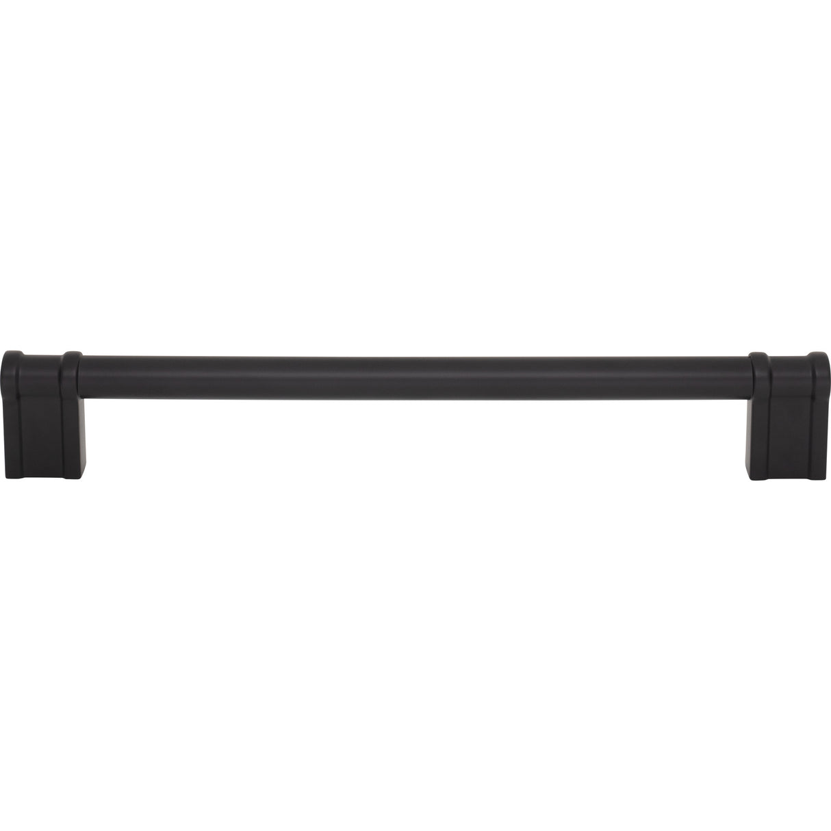 Top Knobs TK3389BLK Newburn 18" Center to Center Appliance Pull Flat Black