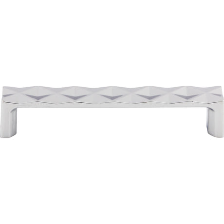 Top Knobs TK562PC Quilted 5 1/16" Center to Center Bar Pull Polished Chrome