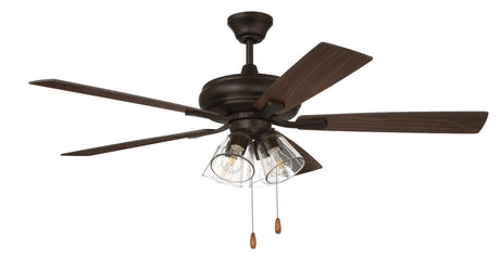 Craftmade ECF104ESP5-ESPWLN espresso ceiling fan blades included