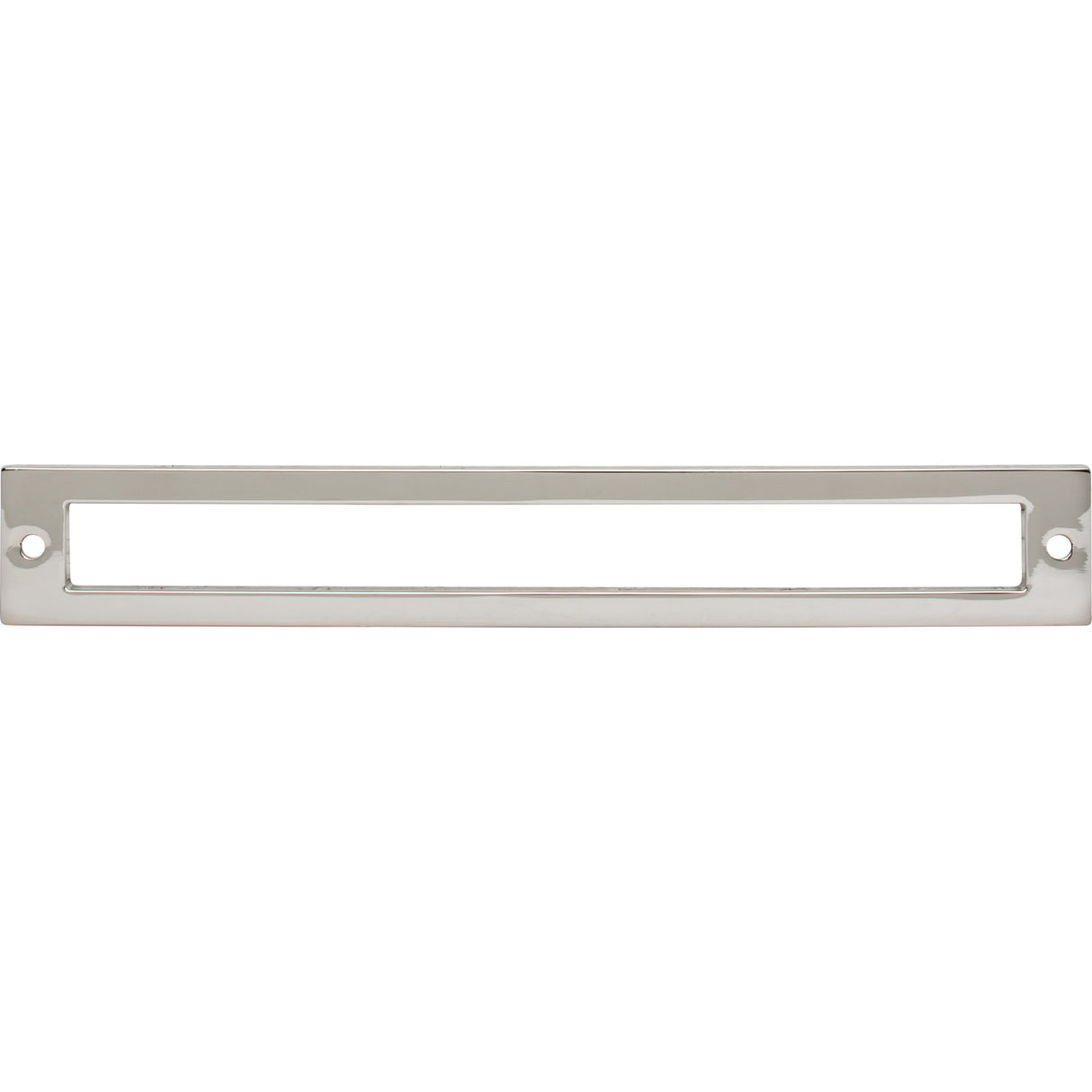 Top Knobs TK927PN Hollin 7 9/16" Center to Center Pull Backplate Polished Nickel