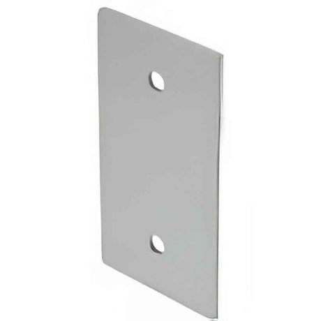 Copper Creek ED-CPLT-AL Bulldog Exit Device trim - cover plate in polished brass, additional view