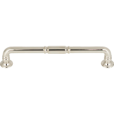Top Knobs TK1004PN Kent 6 5/16" Center to Center Bar Pull Polished Nickel