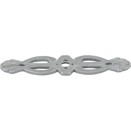Top Knobs M182 Newton Knob Backplate Pewter Light