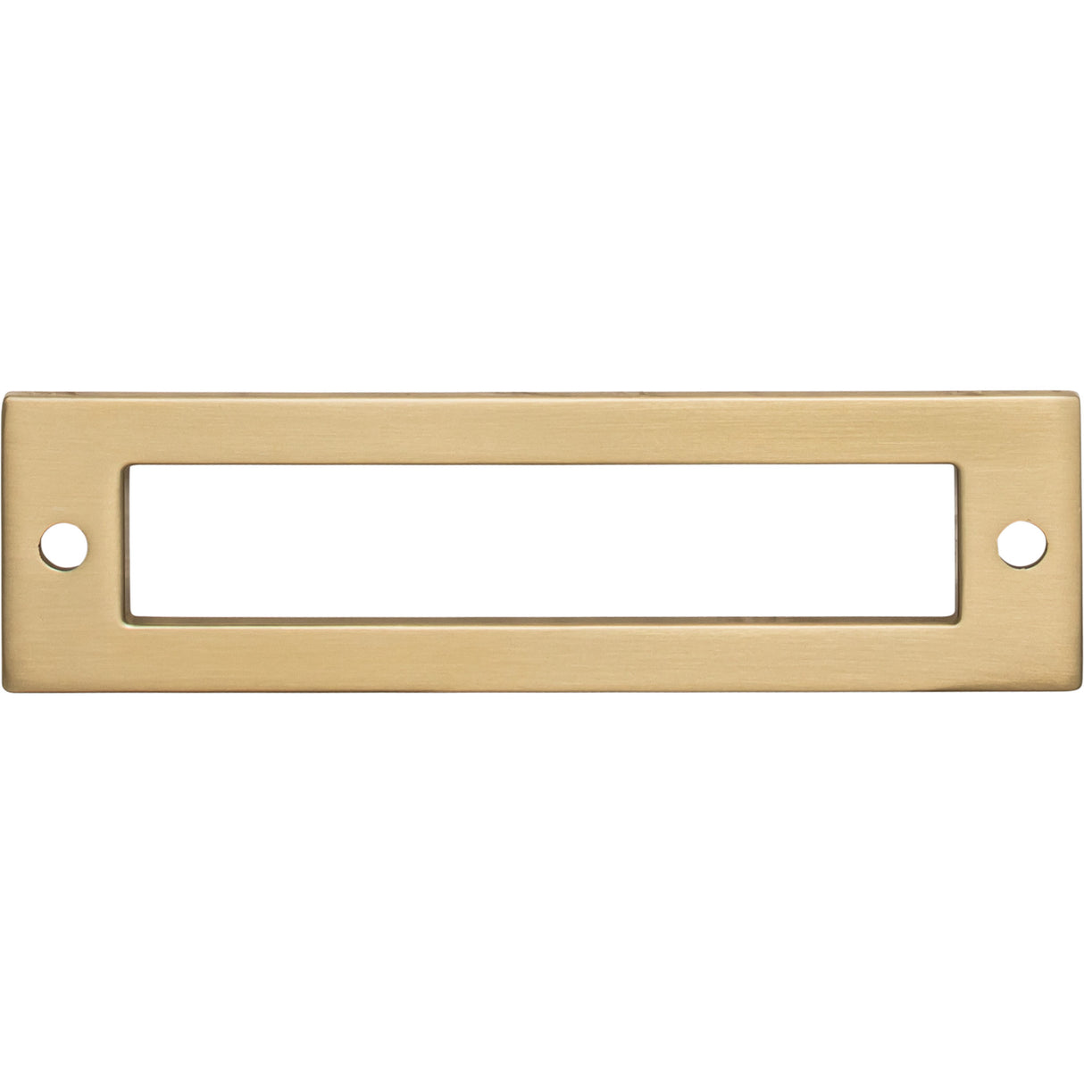 Top Knobs TK924HB Hollin 3 3/4" Center to Center Pull Backplate Honey Bronze