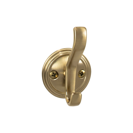 Top Knobs TK1061HB Reeded 3 1/8" Wall Hooks Honey Bronze