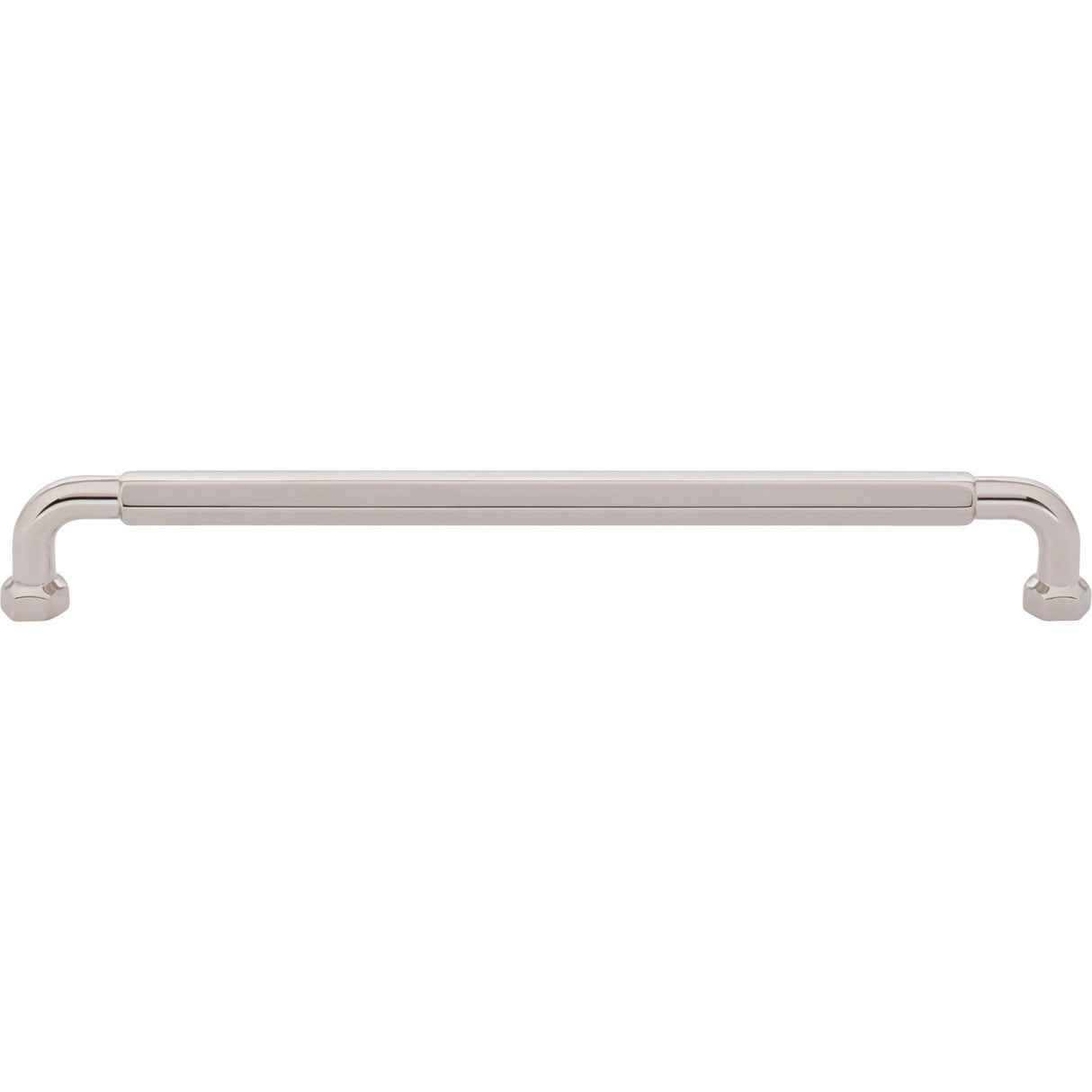 Top Knobs TK3205PN Dustin 8 13/16" Center to Center Bar Pull Polished Nickel