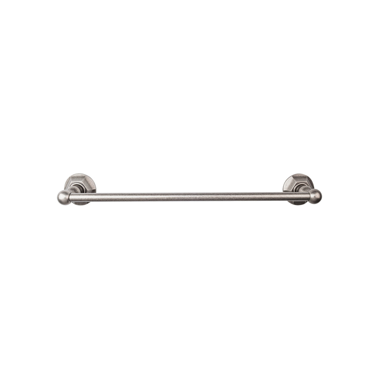 Top Knobs ED8APB TOP BATH (R) Edwardian Bath Single 26 1/2" Wall Mounted Towel Bar Antique Pewter