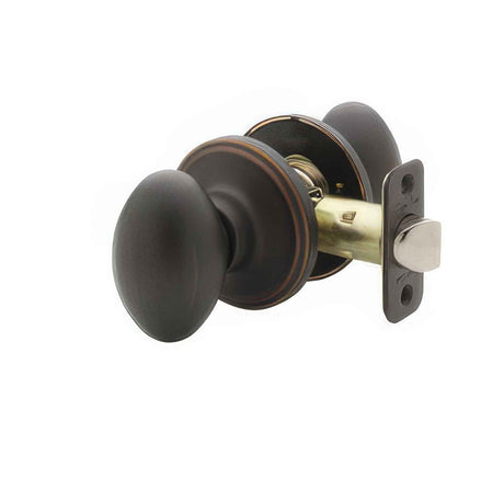Copper Creek EK2020TB tuscan bronze passage door knob