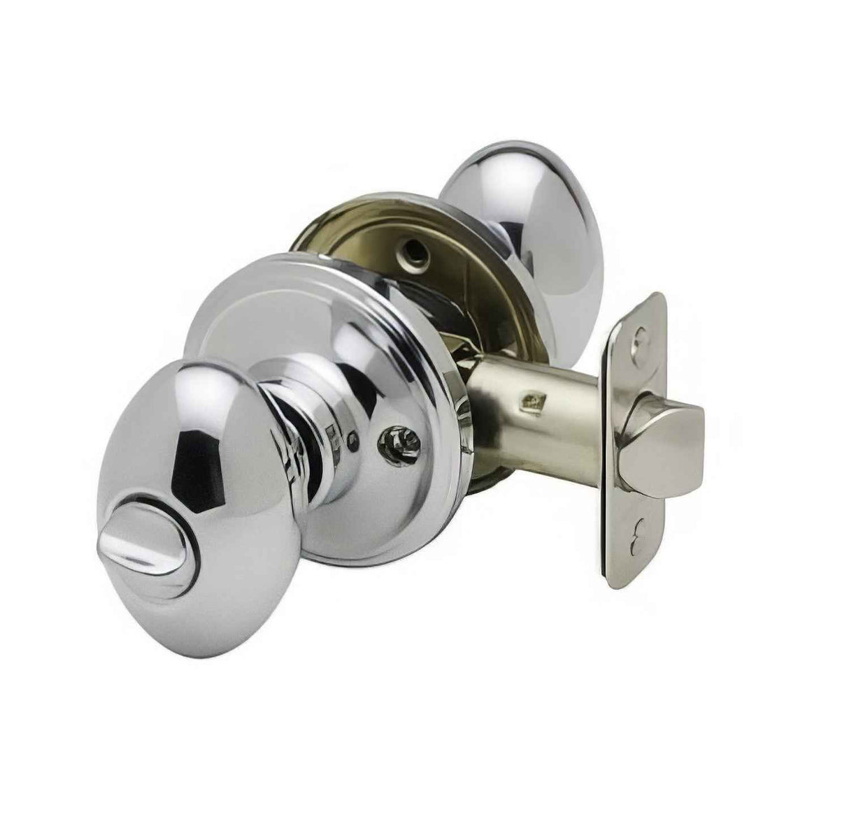 Copper Creek EK2030PS polished stainless privacy door knob