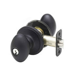 Copper Creek EK2040BC black keyed entry door knob