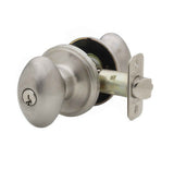 Copper Creek EK2040SS satin stainless keyed entry door knob