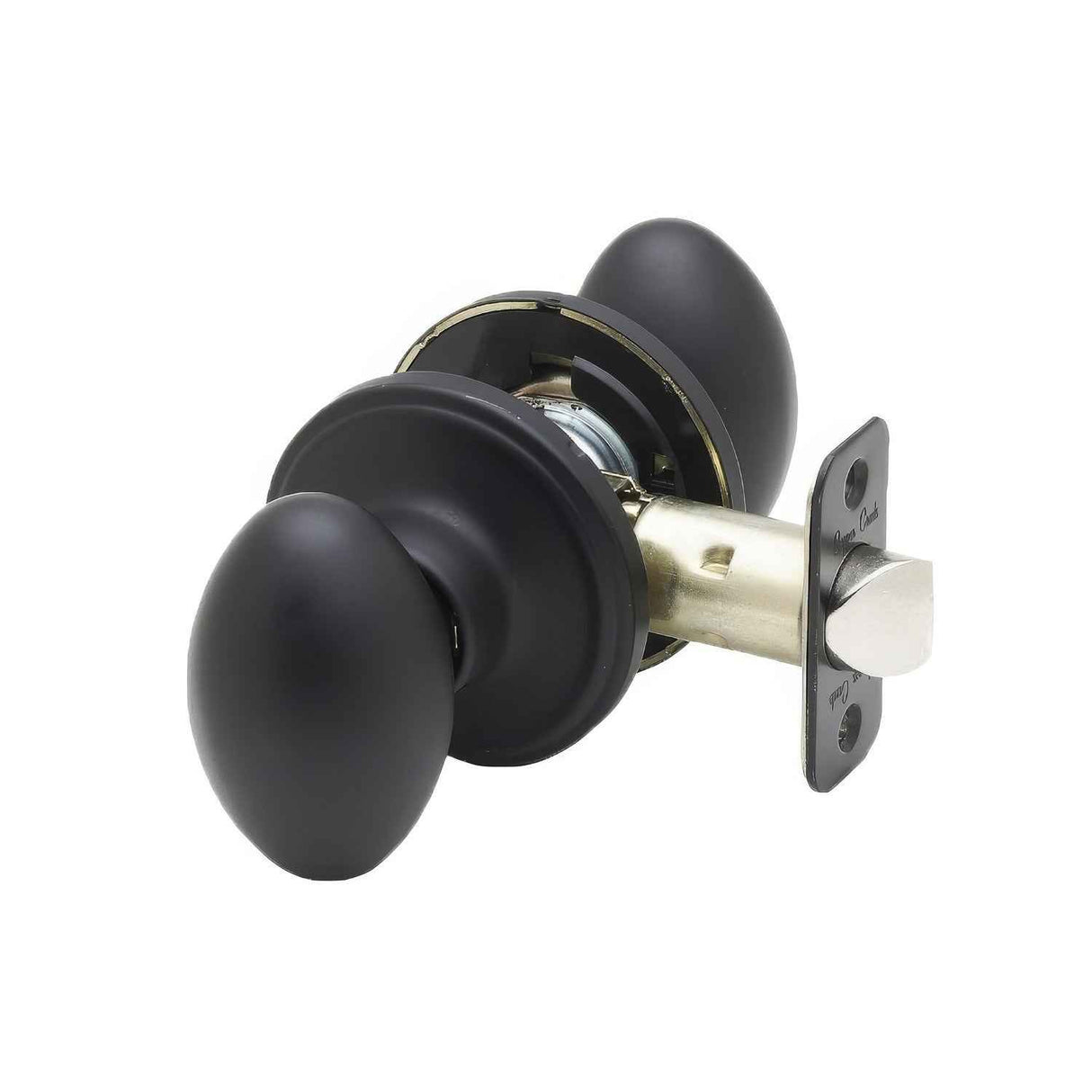 Copper Creek EK2090BC black dummy door knob