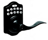 Better Home Products EL43515SN EL4351 Electronic Keypad Reversible Entry Reversible Lever Satin Nickel