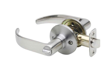 Copper Creek EL6231SS Erin privacy privacy door lever in satin stainless, additional view