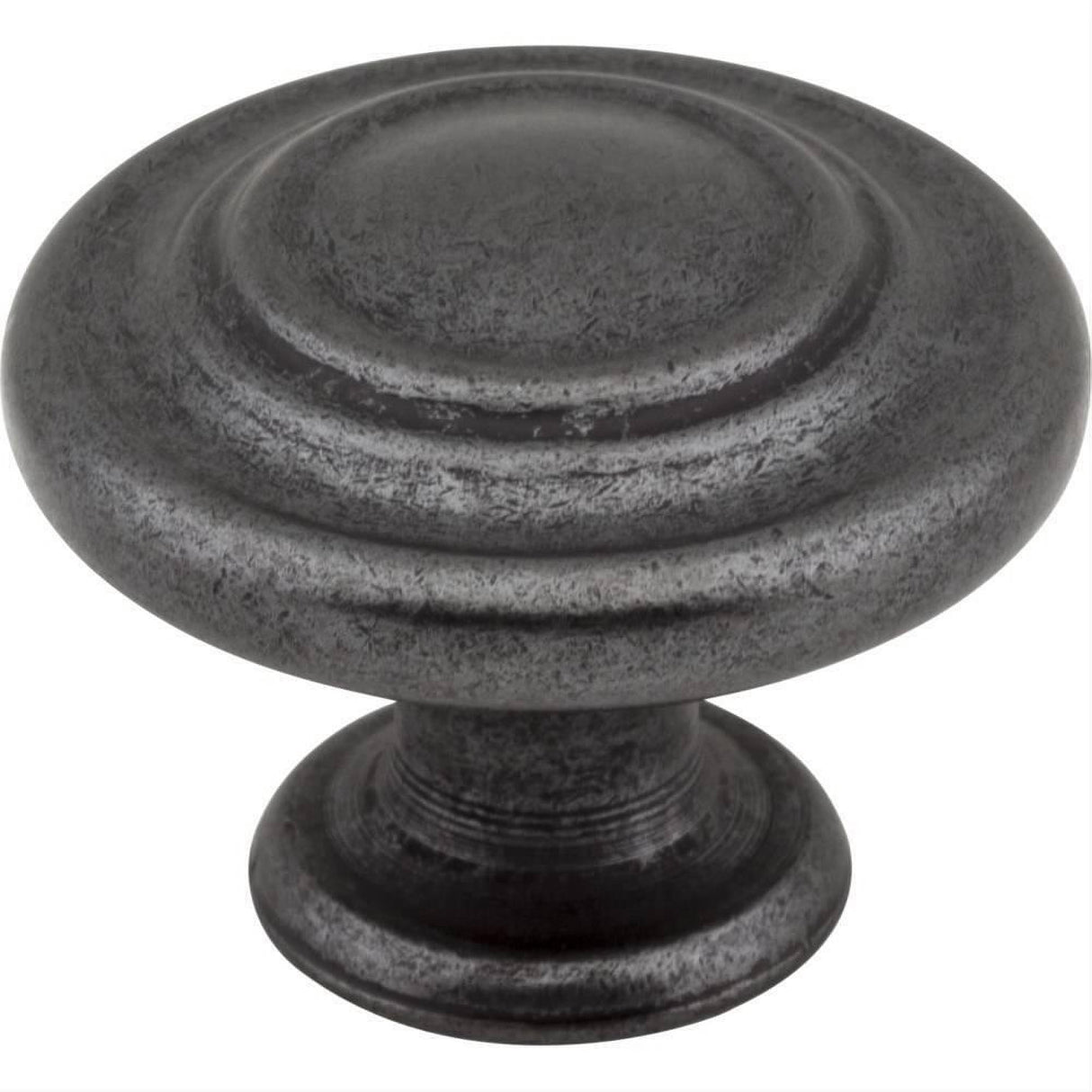 Elements 107DACM 107 Arcadia 1-5/16" Zinc Cabinet Knob Gun Metal