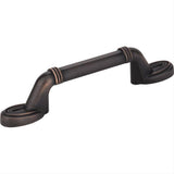 Elements 110-3DBAC-3 Vienna 5-1/2" Zinc Cabinet Pull Brushed Oil Rubbed Bronze