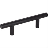 Elements 136MB 136 Naples 5-3/8" Steel Cabinet Pull Matte Black
