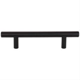 Elements 156MB-10 156-10 Naples 96 mm Center-to-Center Bar Pull Matte Black