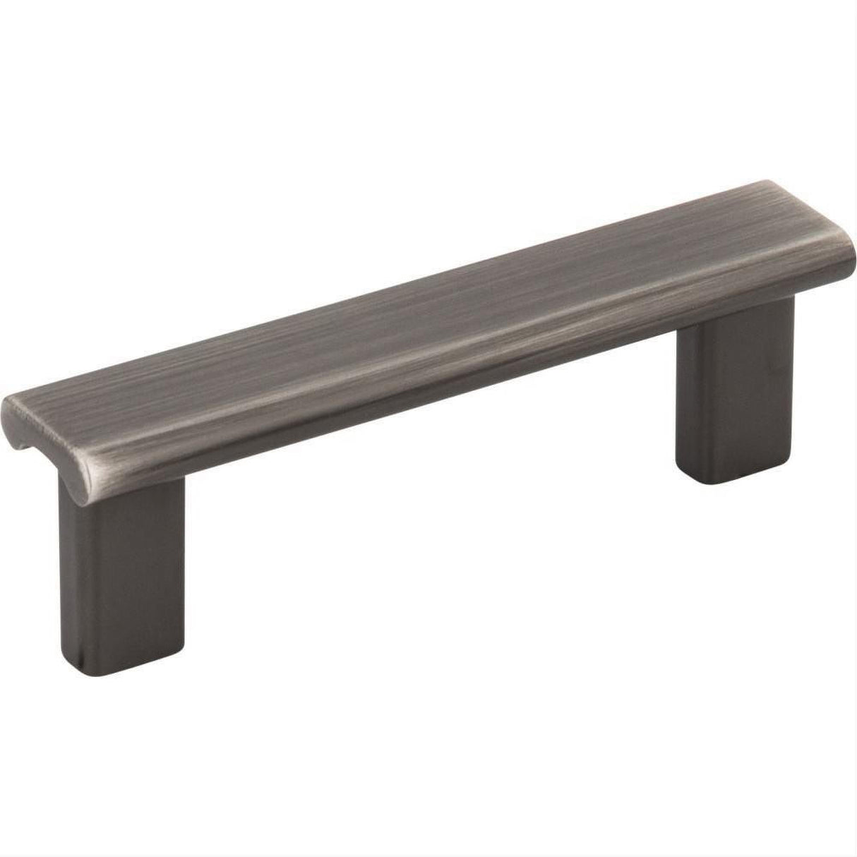 Elements 183-3BNBDL-3 Park 3-3/4" Zinc Cabinet Pull Brushed Pewter