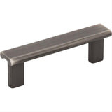 Elements 183-3BNBDL-3 Park 3-3/4" Zinc Cabinet Pull Brushed Pewter