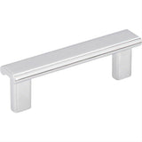 Elements 183-3PC-3 Park 3-3/4" Zinc Cabinet Pull Polished Chrome