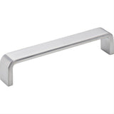 Elements 193-128BC-128 Asher 5-1/4" Zinc Cabinet Pull Brushed Chrome