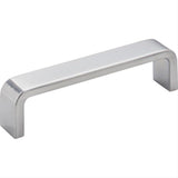 Elements 193-4BC-4 Asher 4-1/4" Zinc Cabinet Pull Brushed Chrome