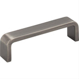 Elements 193-96BNBDL-96 Asher 4" Zinc Cabinet Pull Brushed Pewter