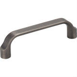 Elements 239-96BNBDL-96 Brenton 4-5/16" Zinc Cabinet Pull Brushed Pewter