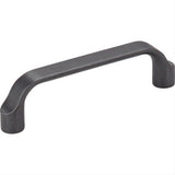 Elements 239-96DACM-96 Brenton 4-5/16" Zinc Cabinet Pull Gun Metal