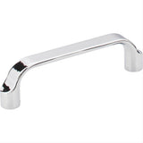 Elements 239-96PC-96 Brenton 4-5/16" Zinc Cabinet Pull Polished Chrome