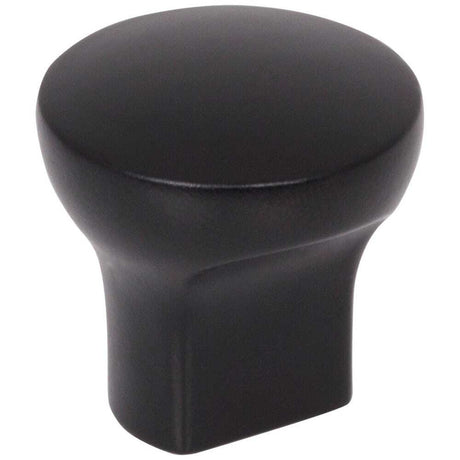 Elements 239MB matte black cabinet knob