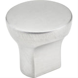 Elements 239BC 239 Brenton 1" Zinc Cabinet Knob Brushed Chrome