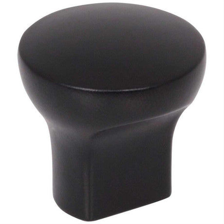 Elements 239MB 239 Brenton 1" Zinc Cabinet Knob Matte Black