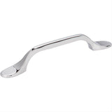 Elements 254-96PC-96 Kenner 5-3/4" Zinc Cabinet Pull Polished Chrome