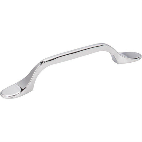 Elements 254-96PC-96 Kenner 5-3/4" Zinc Cabinet Pull Polished Chrome