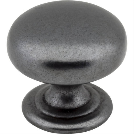 Elements 2980DACM 2980 Florence 1-1/4" Zinc Cabinet Knob Gun Metal