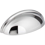 Elements 2981PC 2981 Florence 3-11/16" Zinc Cabinet Pull Polished Chrome