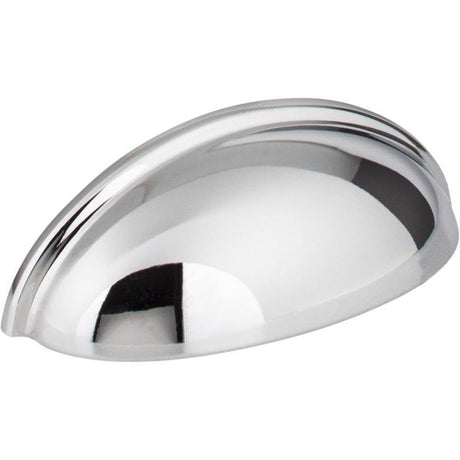 Elements 2981PC 2981 Florence 3-11/16" Zinc Cabinet Pull Polished Chrome