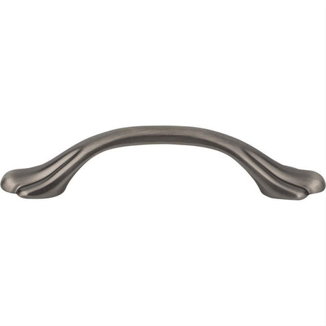 Elements 3208BNBDL 3208 Gatsby 4-1/4" Zinc Cabinet Pull Brushed Pewter
