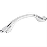 Elements 3208PC 3208 Gatsby 4-1/4" Zinc Cabinet Pull Polished Chrome