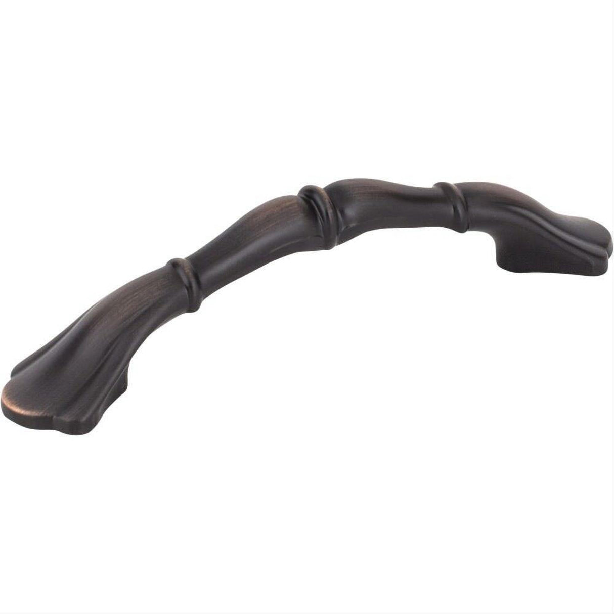 Elements 3308DBAC 3308 Gatsby 4-1/2" Zinc Cabinet Pull Brushed Oil Rubbed Bronze