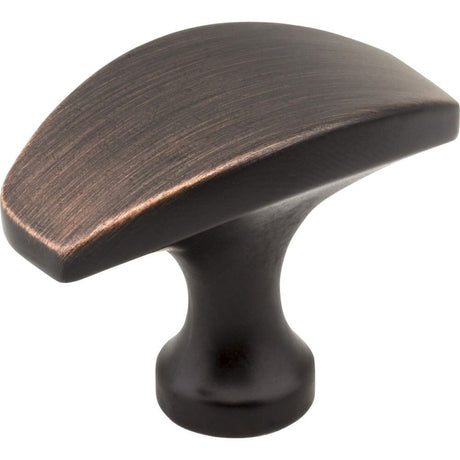 Elements 382DBAC brushed oil rubbed bronze cabinet knob