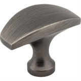 Elements 382BNBDL 382 Cosgrove 1-1/2" Zinc Cabinet Knob Brushed Pewter