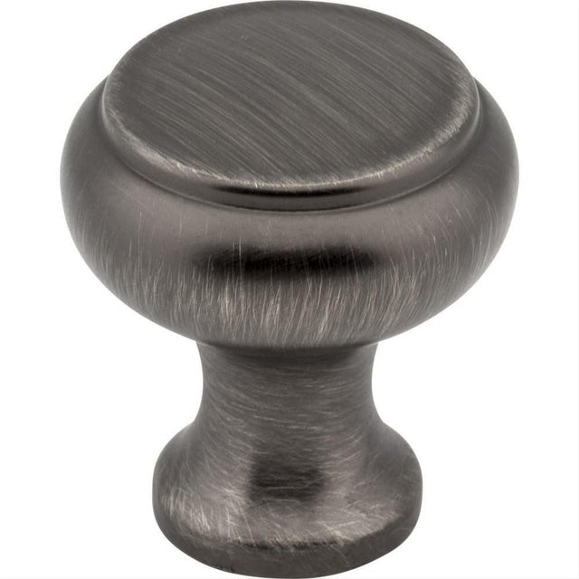 Elements 3898BNBDL 3898 Westbury 1-3/16" Zinc Cabinet Knob Brushed Pewter