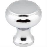 Elements 3898PC 3898 Westbury 1-3/16" Zinc Cabinet Knob Polished Chrome