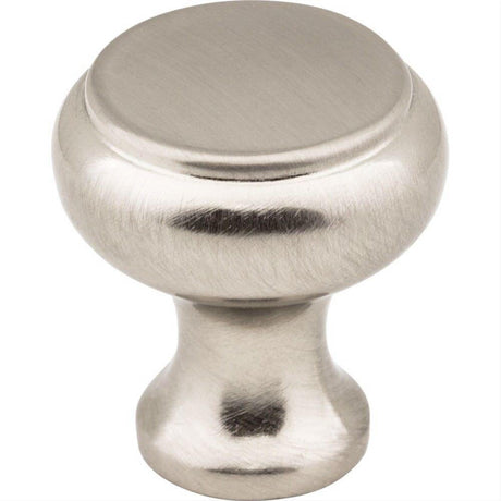 Elements 3898SN 3898 Westbury 1-3/16" Zinc Cabinet Knob Satin Nickel