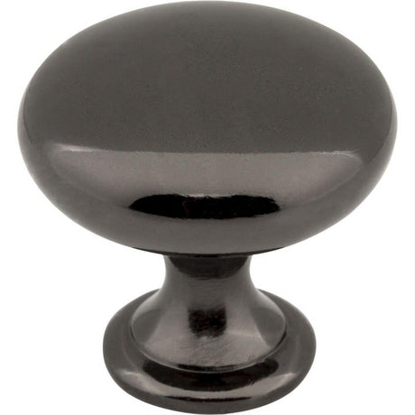 Elements 3910-BN Madison 1-3/16" Black Nickel Zinc Cabinet Knob